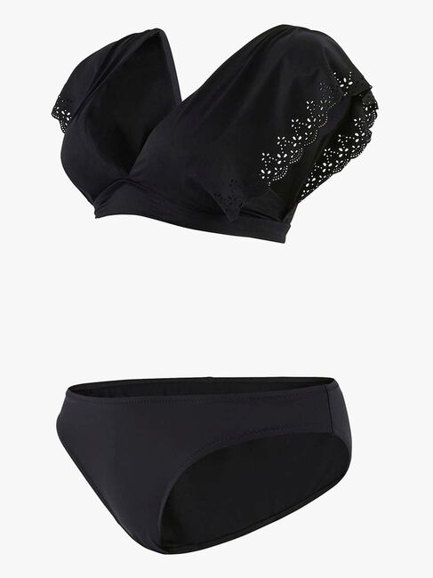 Cache Cœur BLOOM Gravidbikini, Black 