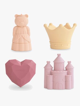 Mushie Badleksaker Prinsessa 4-Pack