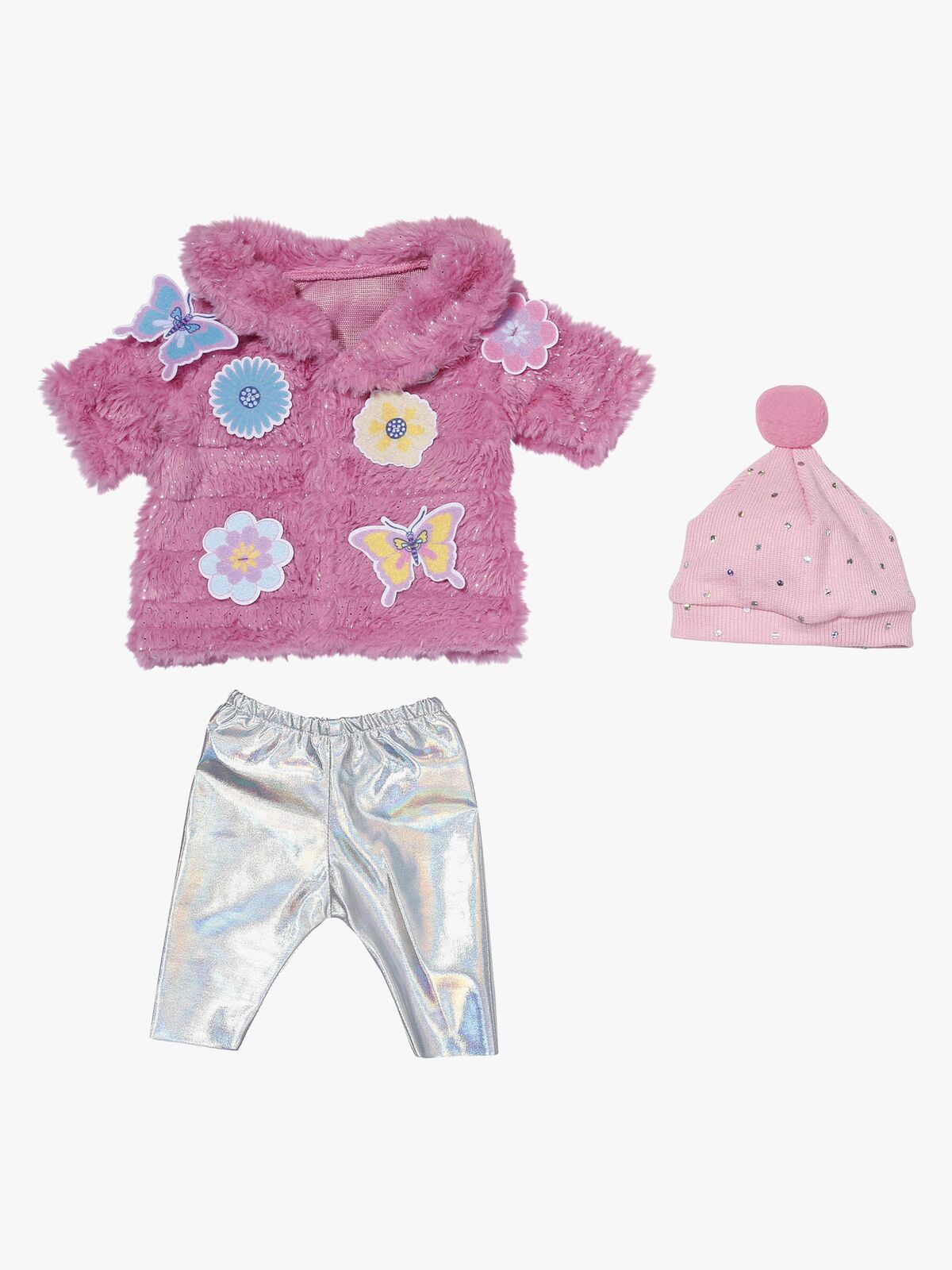 Baby Born Dockkläder Kappa 43 cm, Rosa