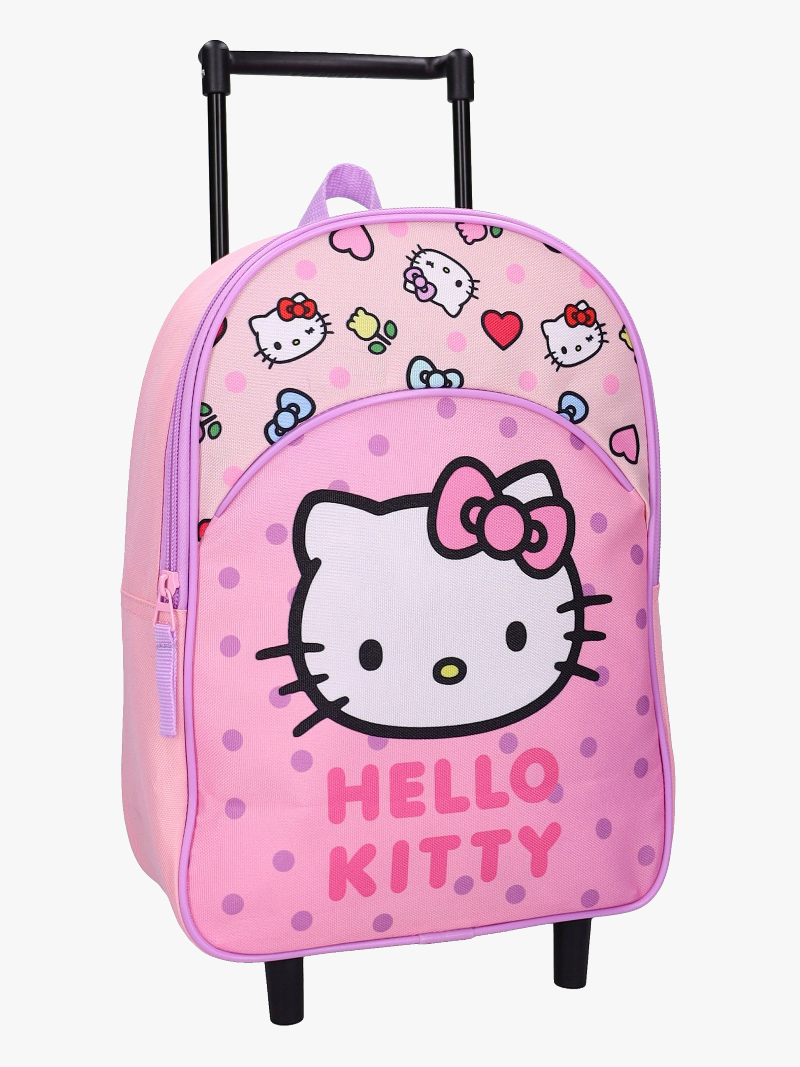 Hello Kitty Trolley Ryggsäck Sweet Charm 9L, Rosa