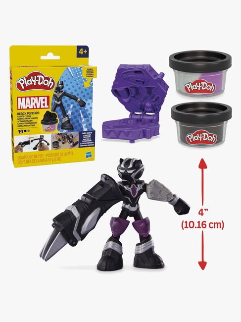 Play-Doh Black Panther Cutting Claws Lekset