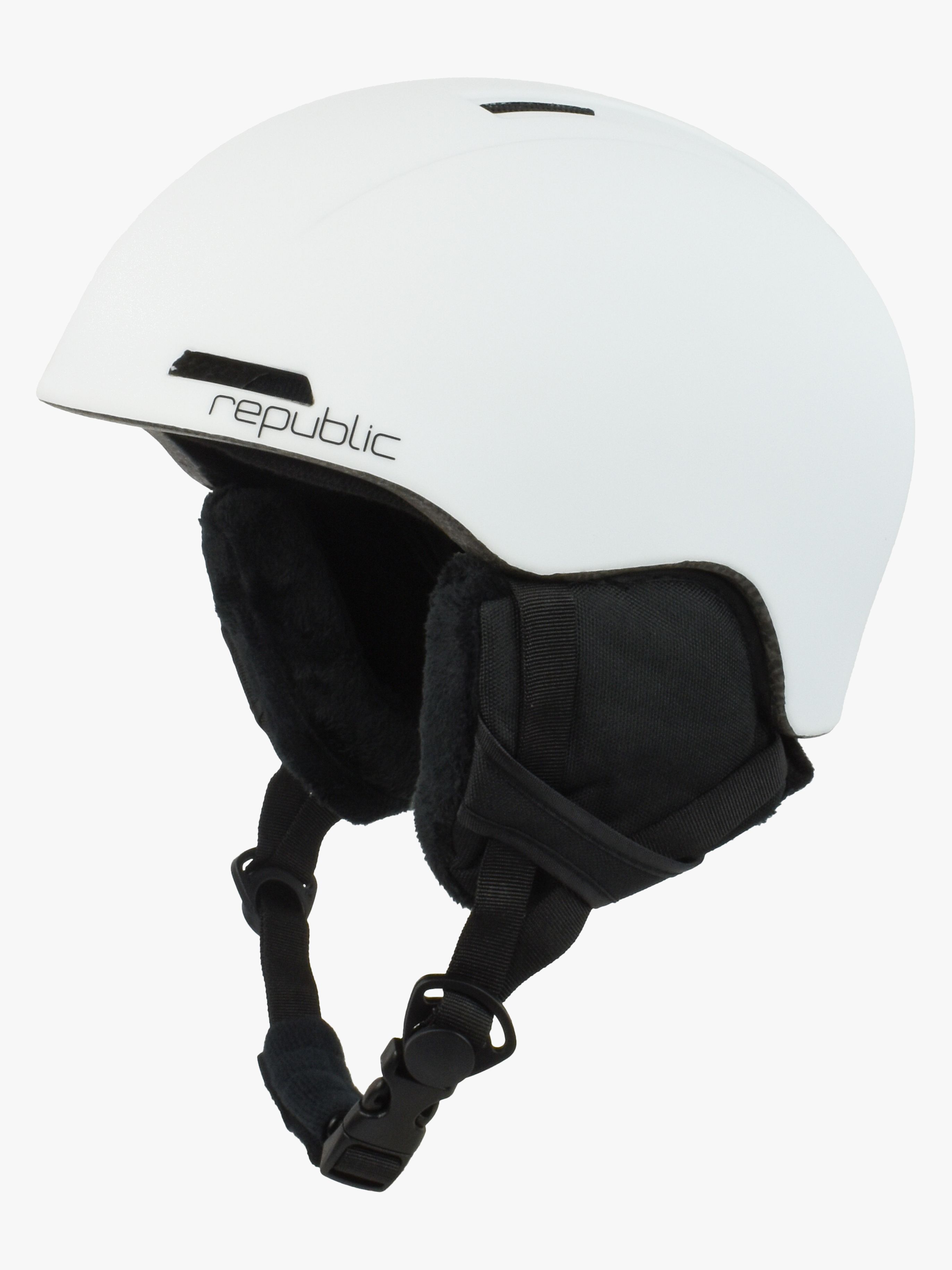 Republic R550 JR Skidhjälm, Vit, 50-54