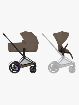 Cybex ePriam Duovagn, Matt Black/Coconut Brown