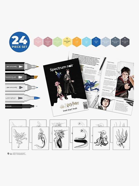 Spectrum Noir Illustrationsset Harry Potter Magiska Varelser