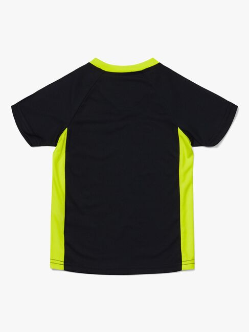 Hyperfied V-Neck Neo Logo T-Shirt, Anthracite