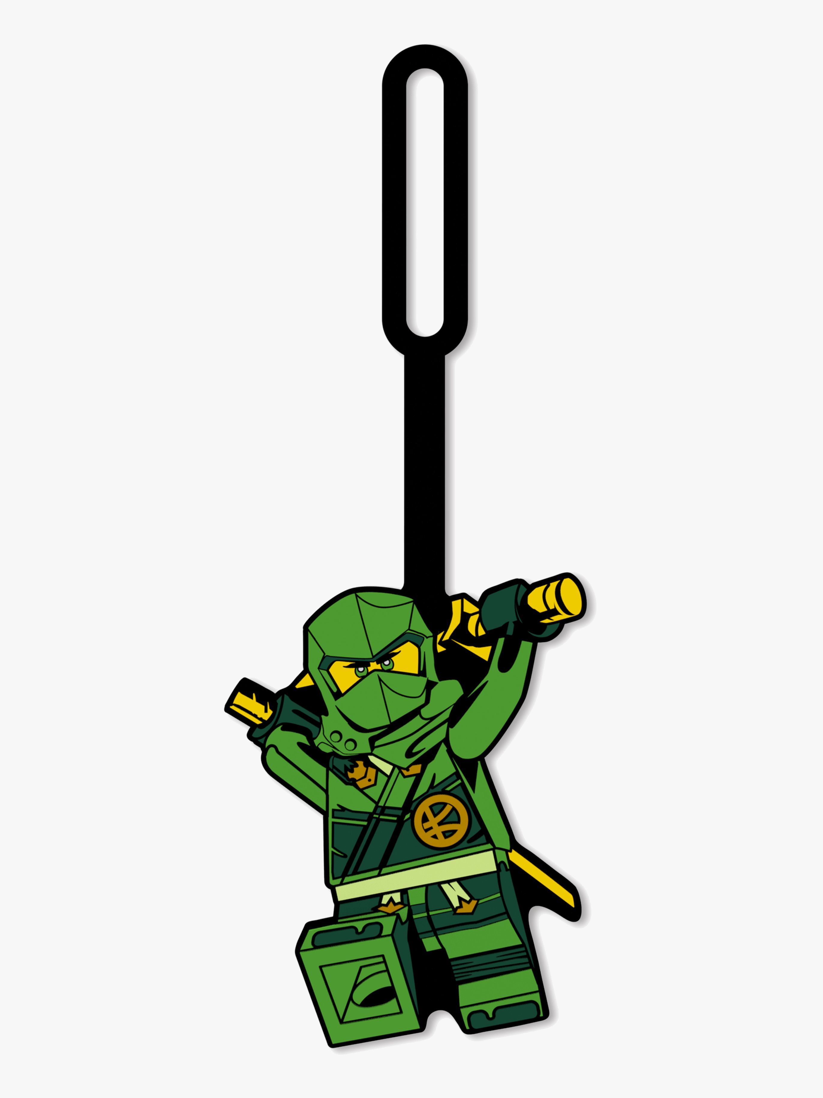 LEGO Ninjago® Bagagetag Lloyd, Grön