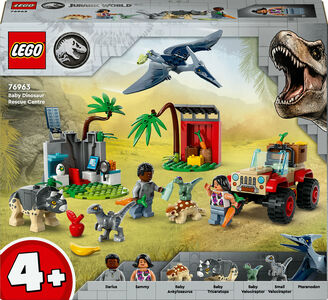 LEGO Jurassic World 76963 Räddningscenter för dinosaurieungar