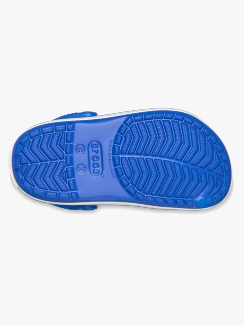 Crocs Crocband Tofflor, Blue Bolt/Turbo Teal