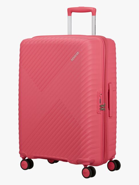 American Tourister Diablast Spinner Resväska 81-91L, Pink Glitch