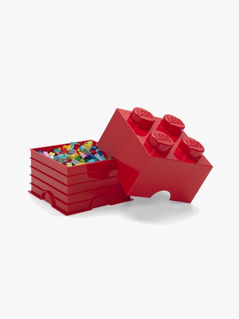 LEGO Förvaring 4, Röd