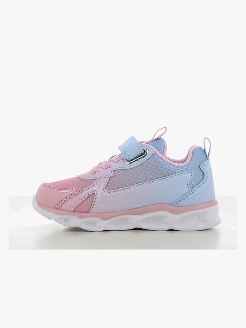 Disney Lilo & Stitch  Blinkande Sneakers, Pink/Light Blue