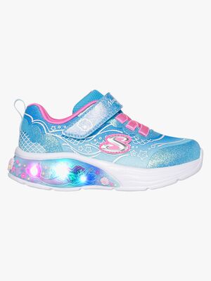 Skechers My Dreamers Lil Mermaid  Blinkande Sneakers, Blue