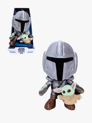Disney Star Wars Stofftier the Mandalorian mit Mini Grogu