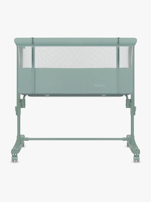 Lionelo Aurora Bedside Crib 3-i-1, Green Sage