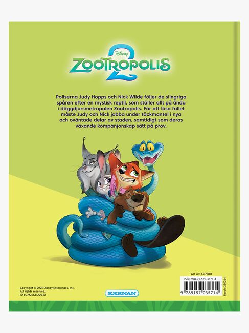 Disney Zootropolis Bok