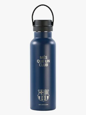 FC Barcelona Stainless Steel Vattenflaska 600ml, Navy