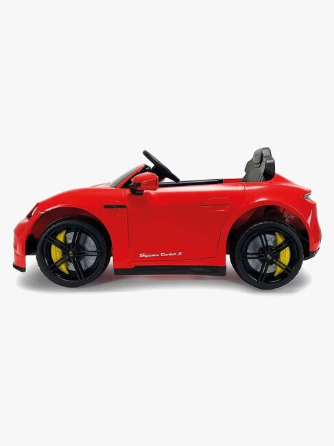 Porsche Taycan Elbil 12V, Röd