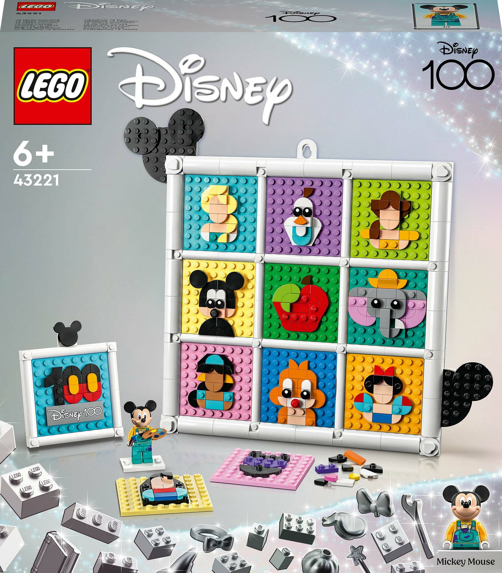 LEGO Disney Classic 43221 100 År Av Tecknade Disneyikoner