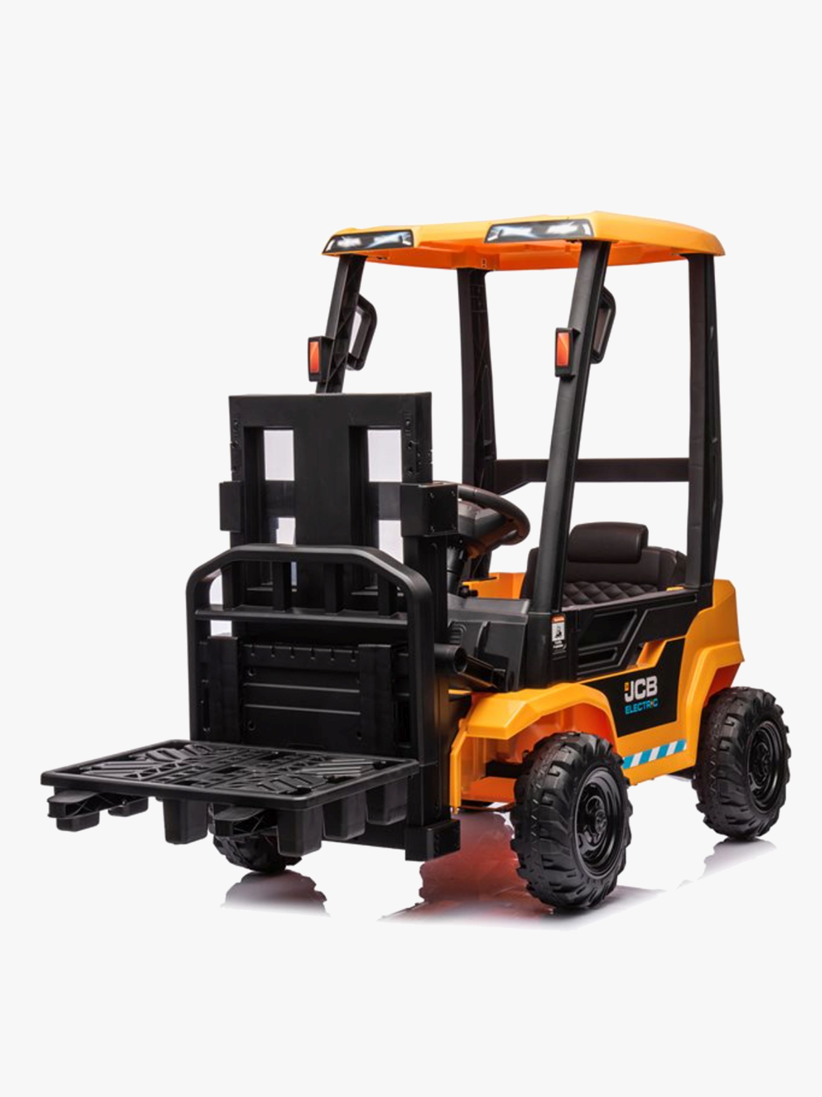 JCB Gaffeltruck Elbil – 2×12V motor med lyftfunktion och fjärrkontroll