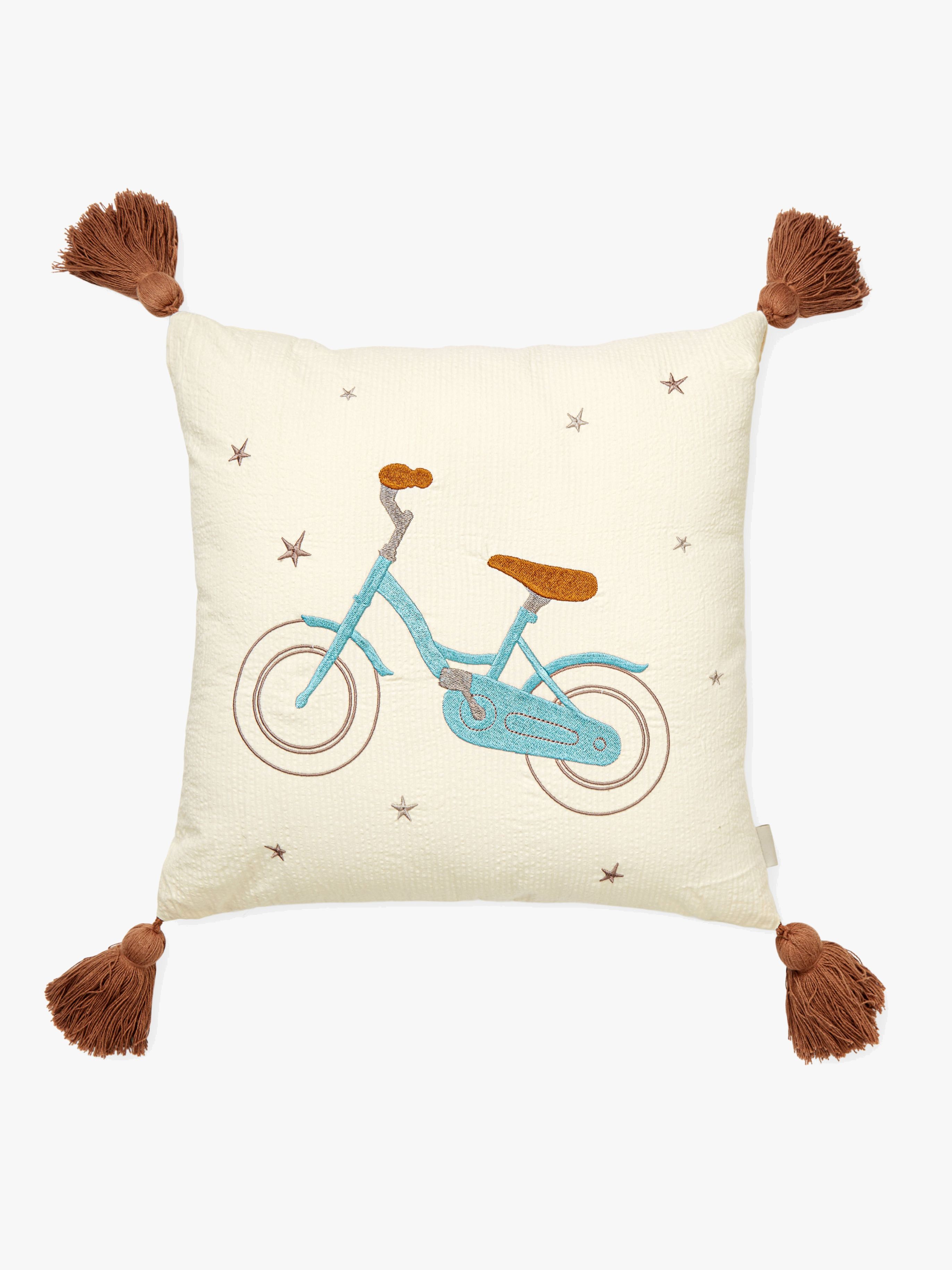 Cam Cam Copenhagen Broderad Prydnadskudde Bicycle