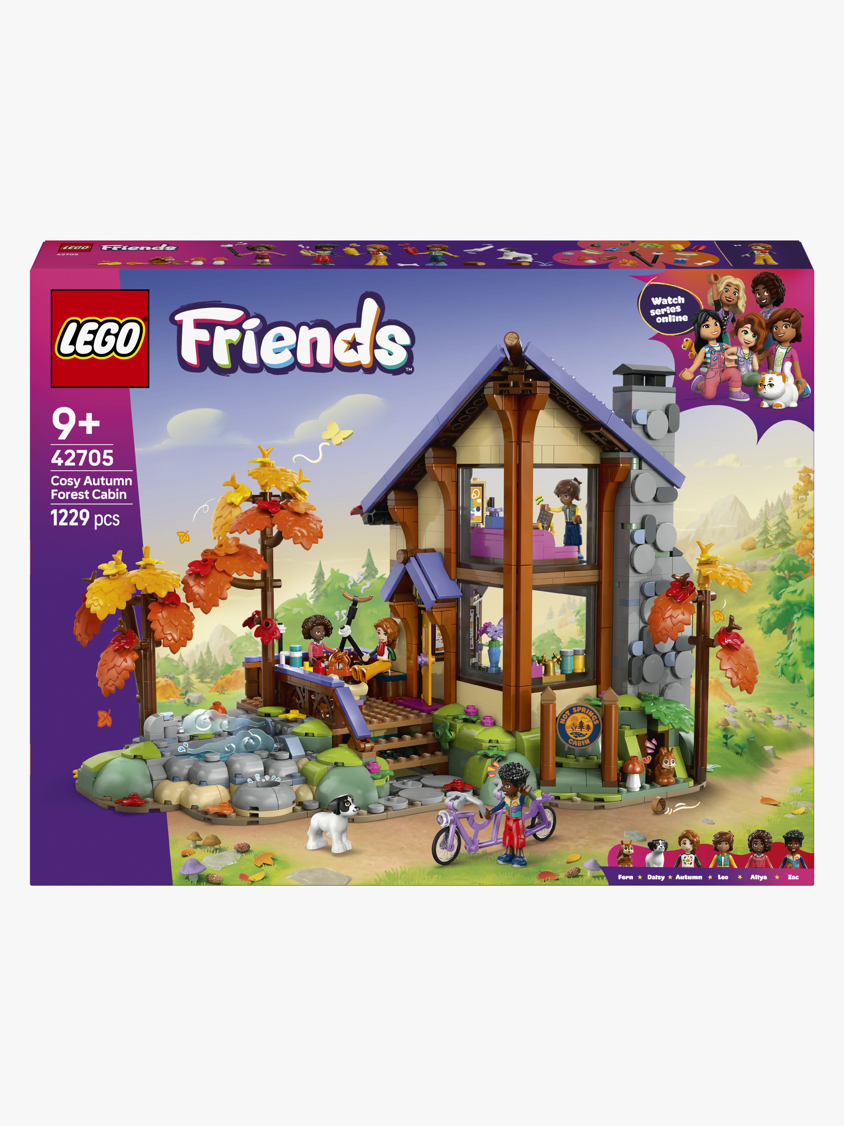 LEGO Friends 42705 Mysig stuga i höstskogen