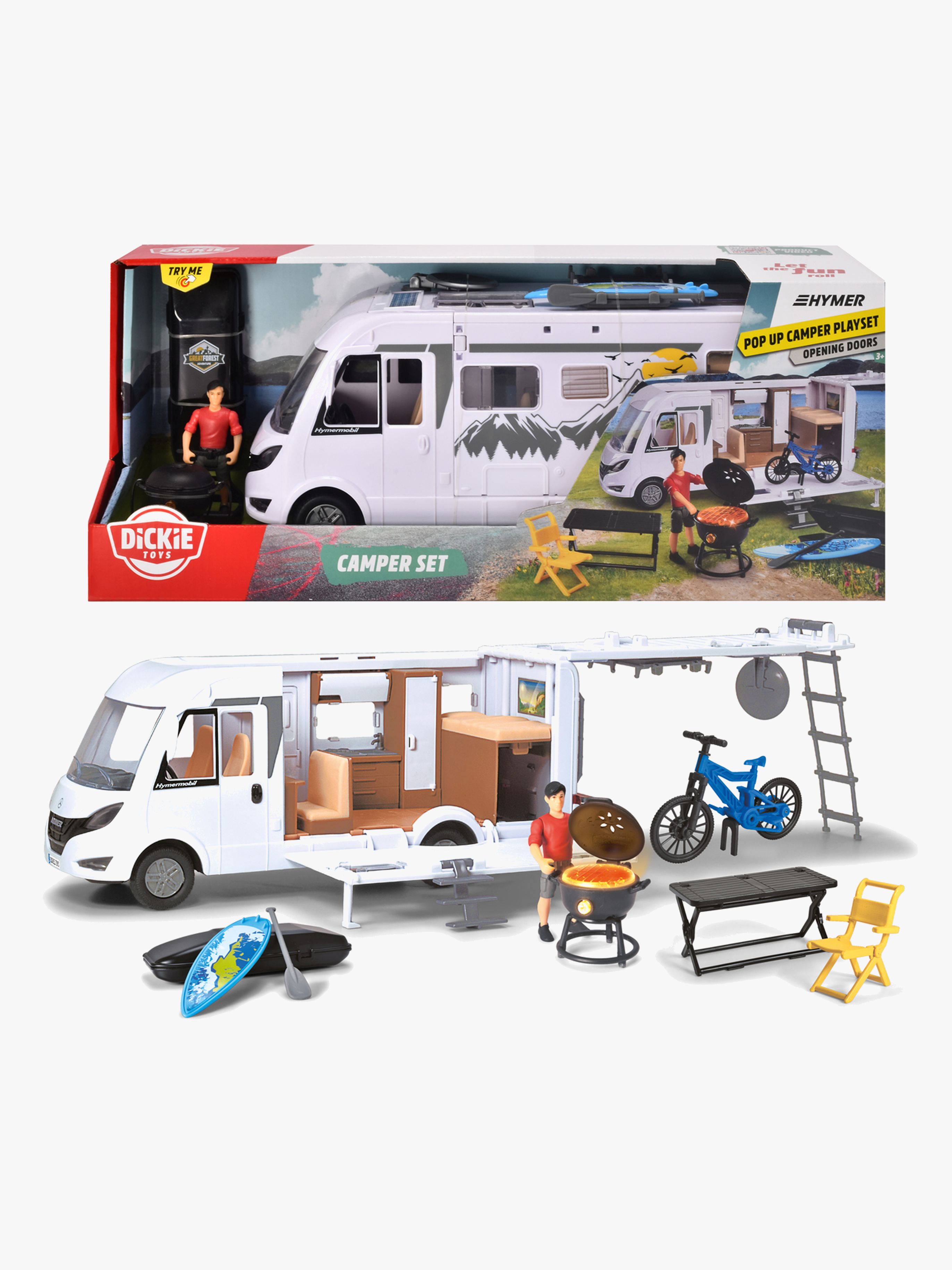 Dickie Toys Play Life Try Me Camping