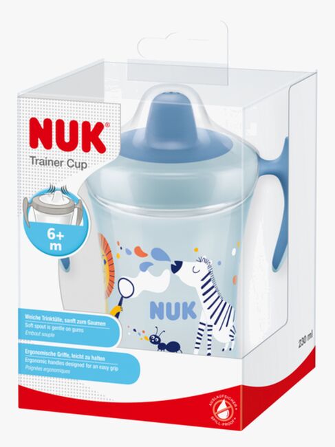 NUK Nature Sense Pipmugg 230 ml, Blå
