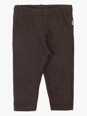 Joha Leggings Merinowolle, Dunkelbraun