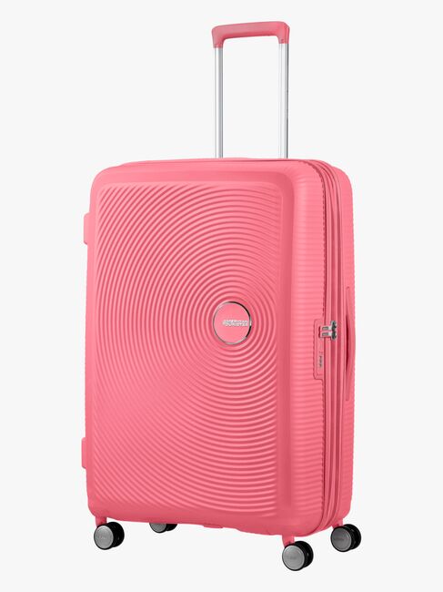 American Tourister Soundbox Spinner Resväska 97L, Sun Kissed Coral