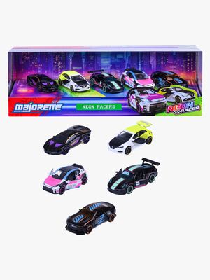 Majorette Die-Cast Autos Neon Racer Geschenkverpackung