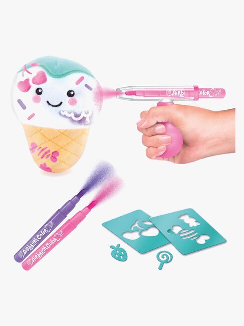 Canal Toys Airbrush Plush Gosedjur Food'tastic Mini