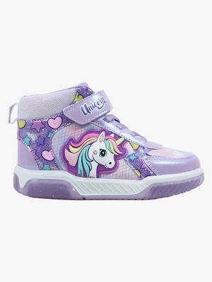 Unicorn Mid  Vilkkuvat Lenkkarit, Lilac