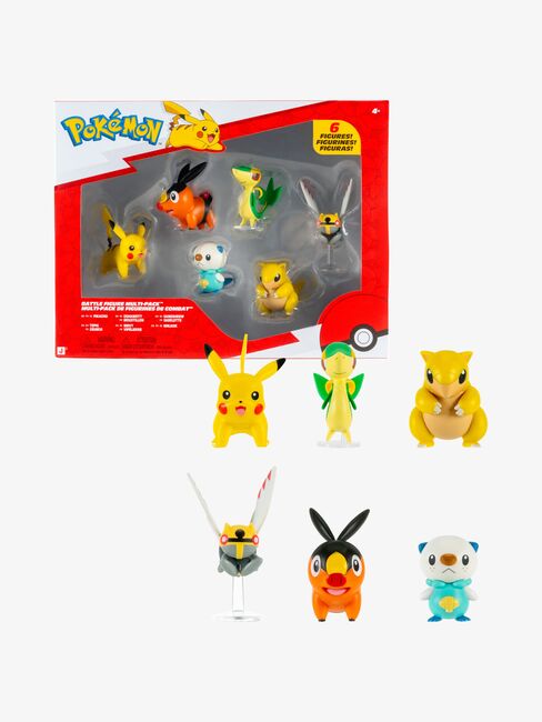 Pokémon Battle Figurset 6-Pack