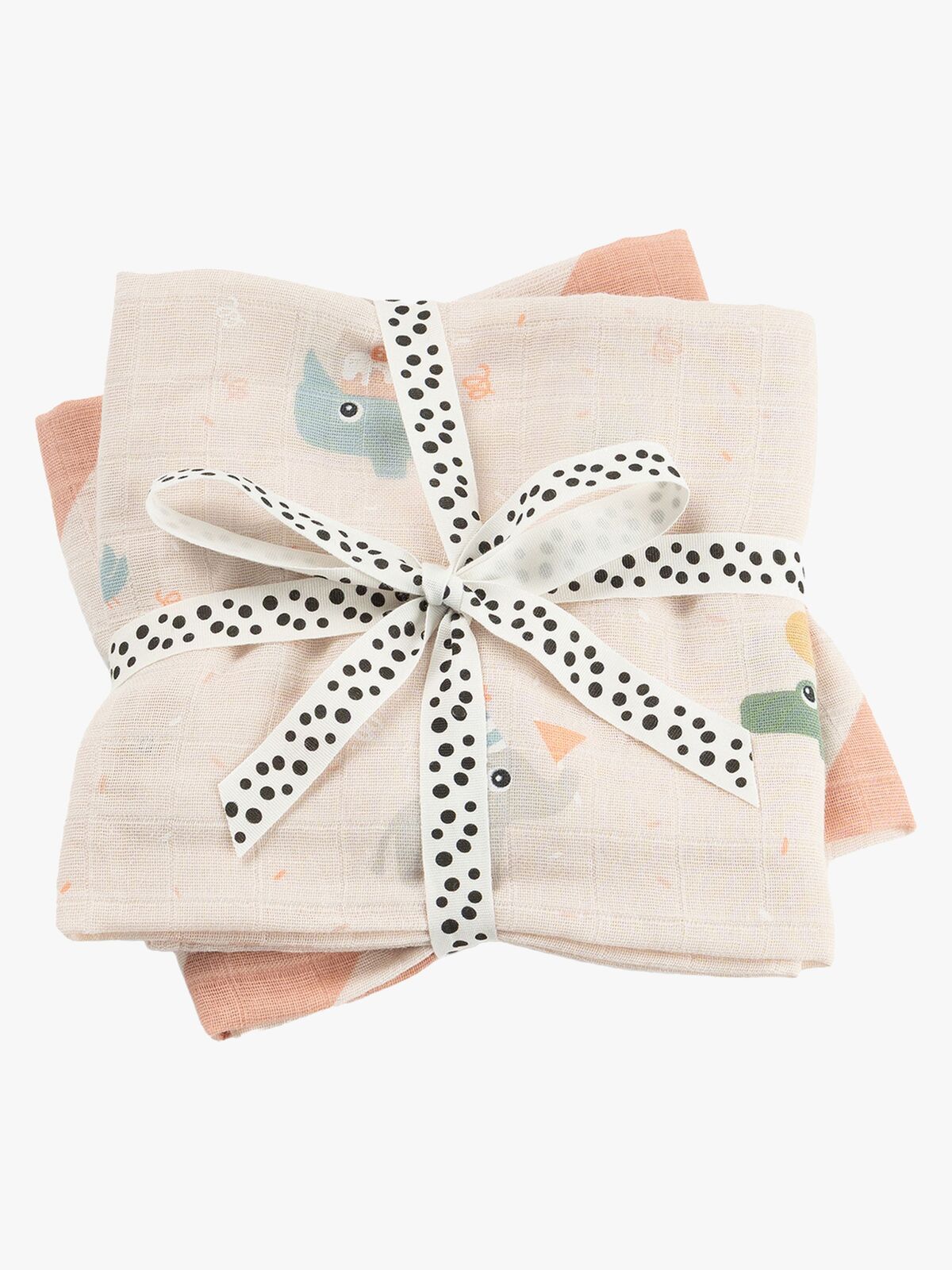 Done By Deer Celebration Muslinfilt 2-Pack, Powder