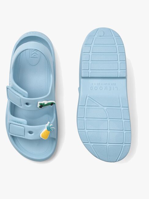 LIEWOOD Lilo Sandaler med Berlocker, Beach Blue