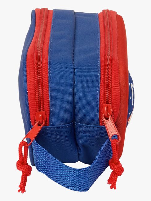 Atletico Madrid 3D Dubbelpennfodral Atleti, Röd