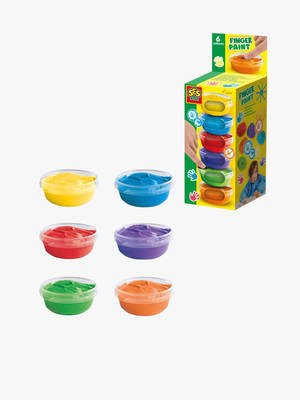 SES Creative Fingerfärger 6-Pack