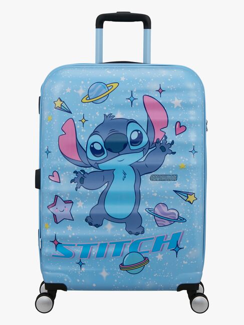 American Tourister Wavebreaker Disney Spinner Resväska 35L, Stitch Universe