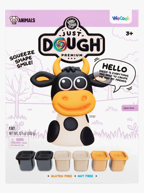 Just Dough Modellera Ko 57 g, 6-Pack