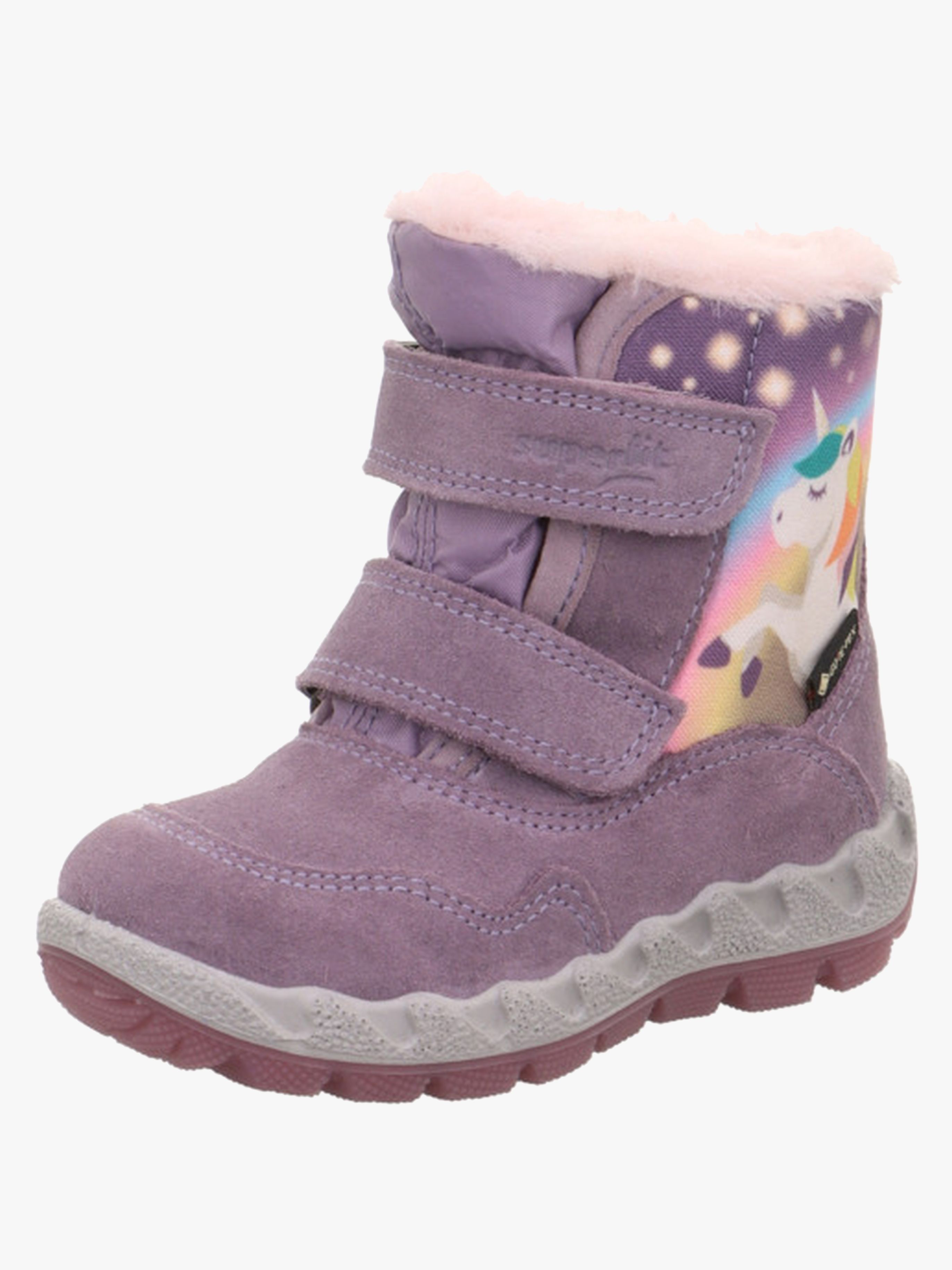 Superfit Icebird Vinterkängor, Purple/Pink/Glitter, 24
