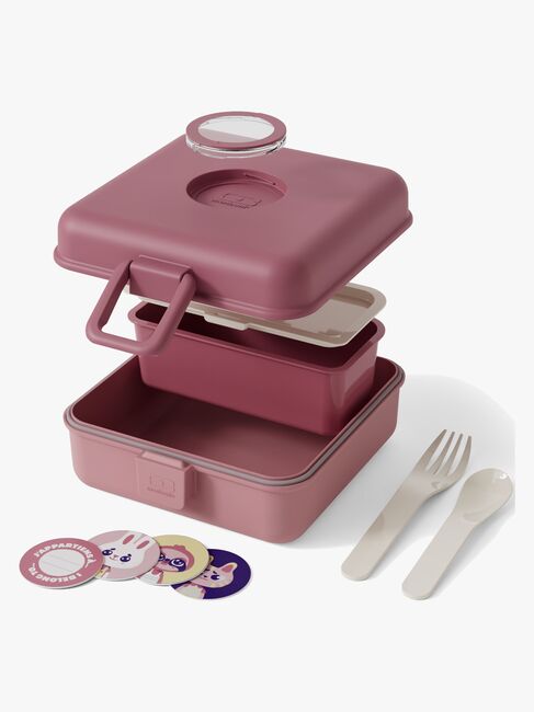 Monbento Snacky Bento Matlåda, Pink Blush