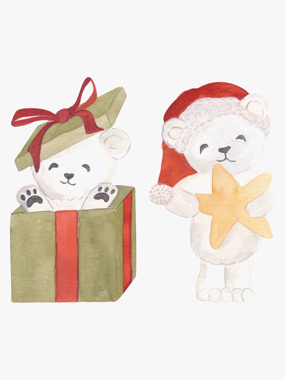 That's Mine Wallstickers, Santa Bears