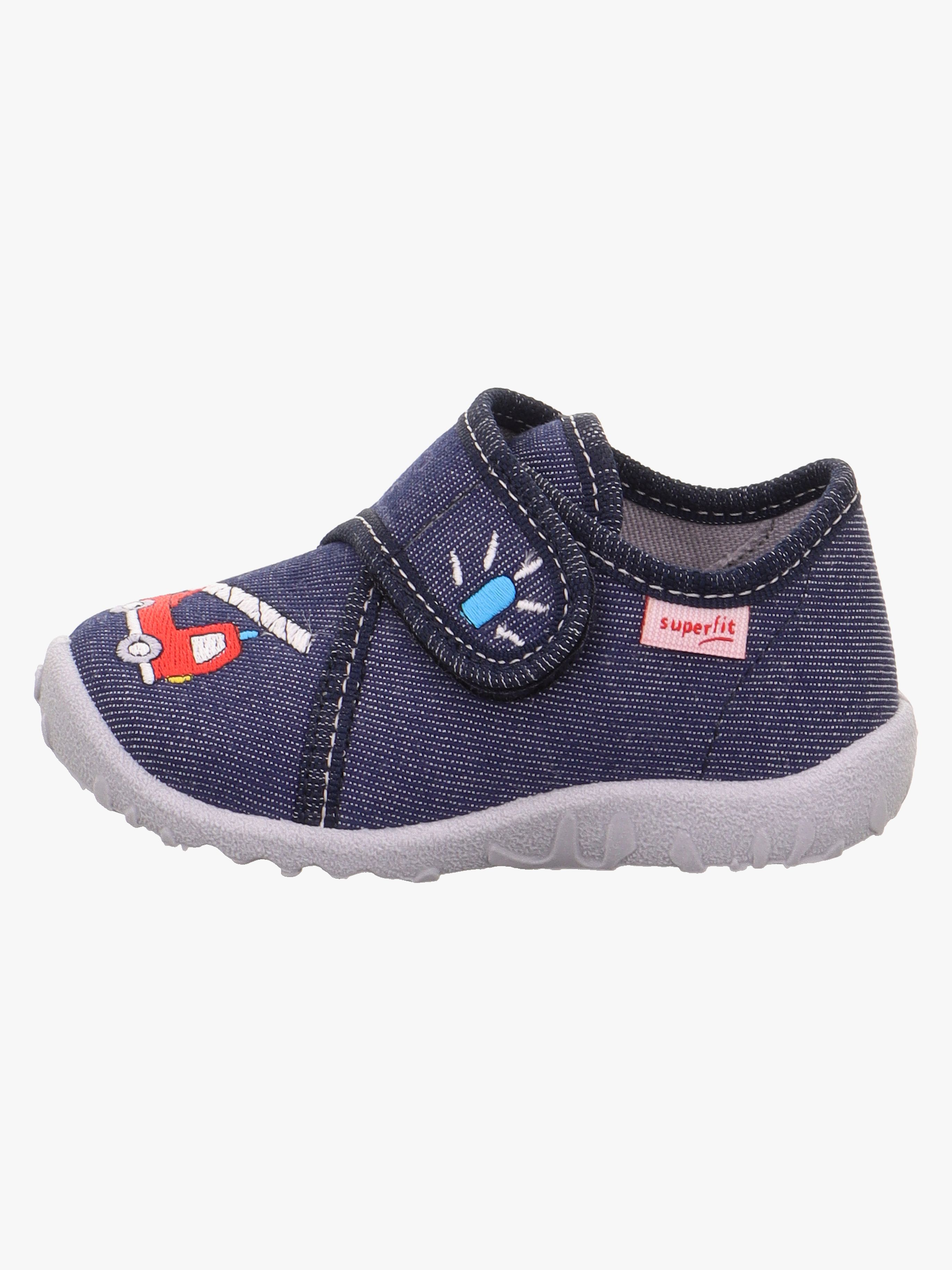 Superfit Spotty Inneskor, Dark Blue/Car, 18