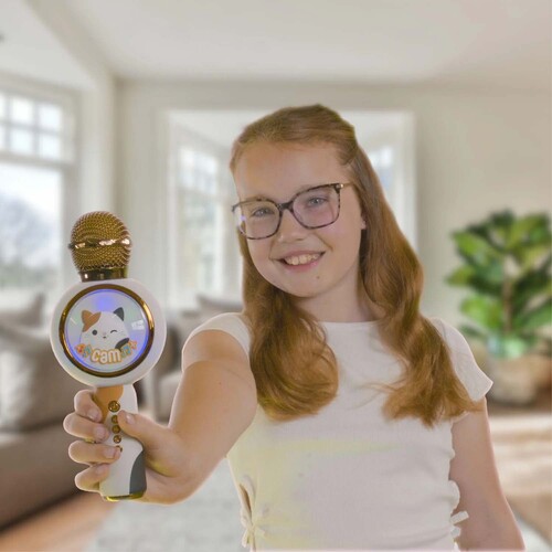 Squishmallows Karaokemikrofon Popsing Cameron LED