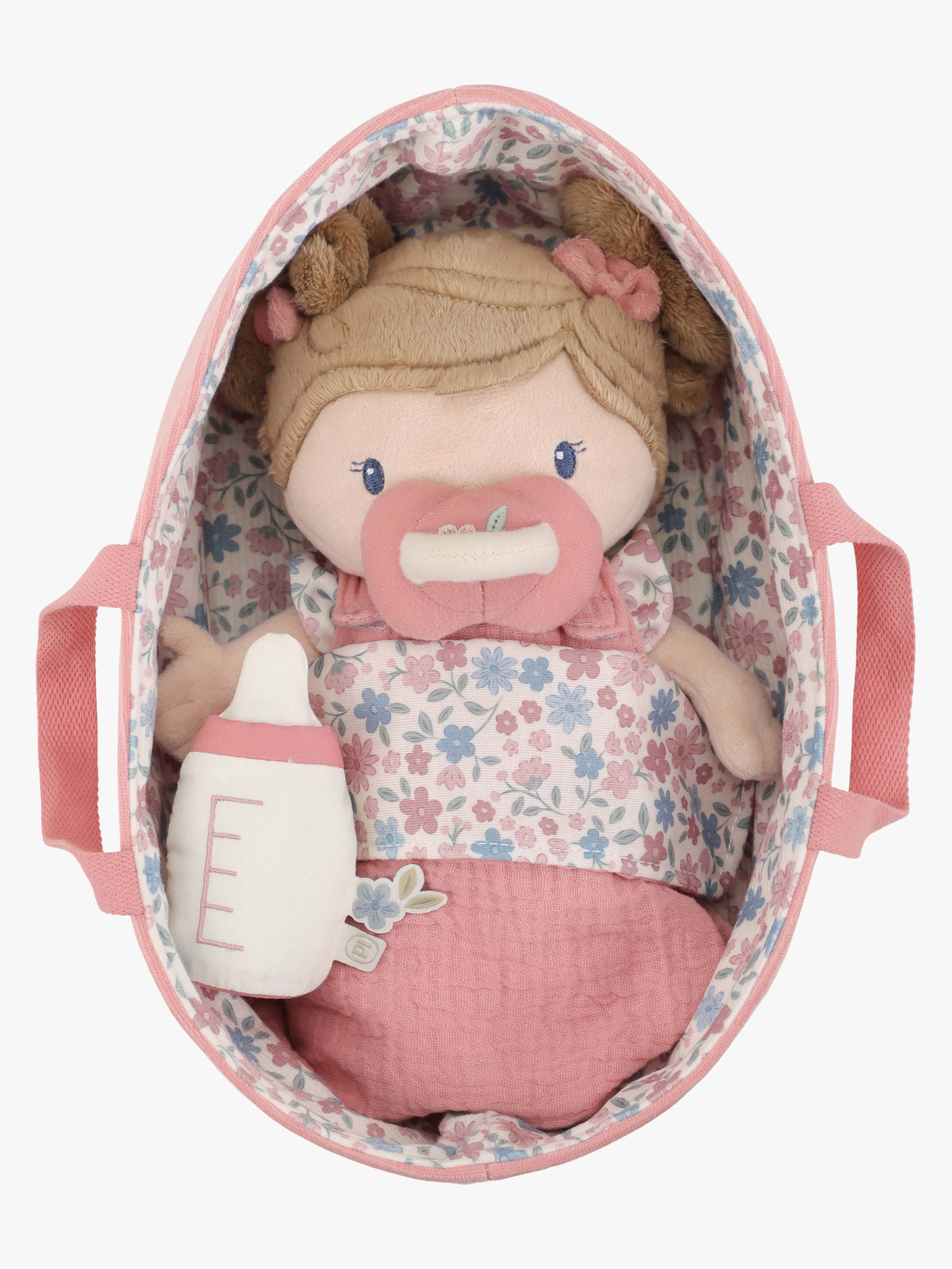 Little Dutch Docka I Korg Rosa