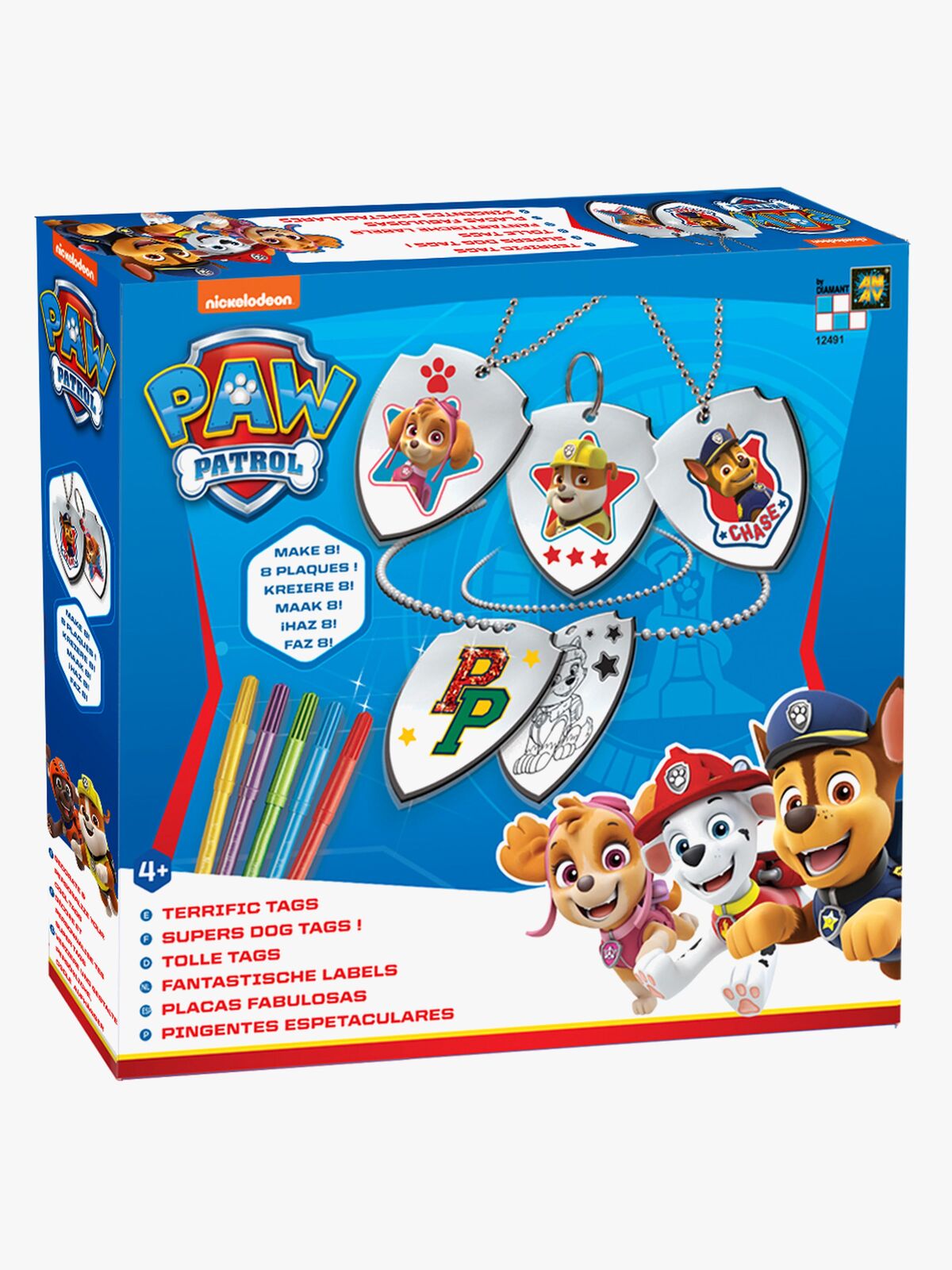 Paw Patrol Terrific Tags Smyckesset