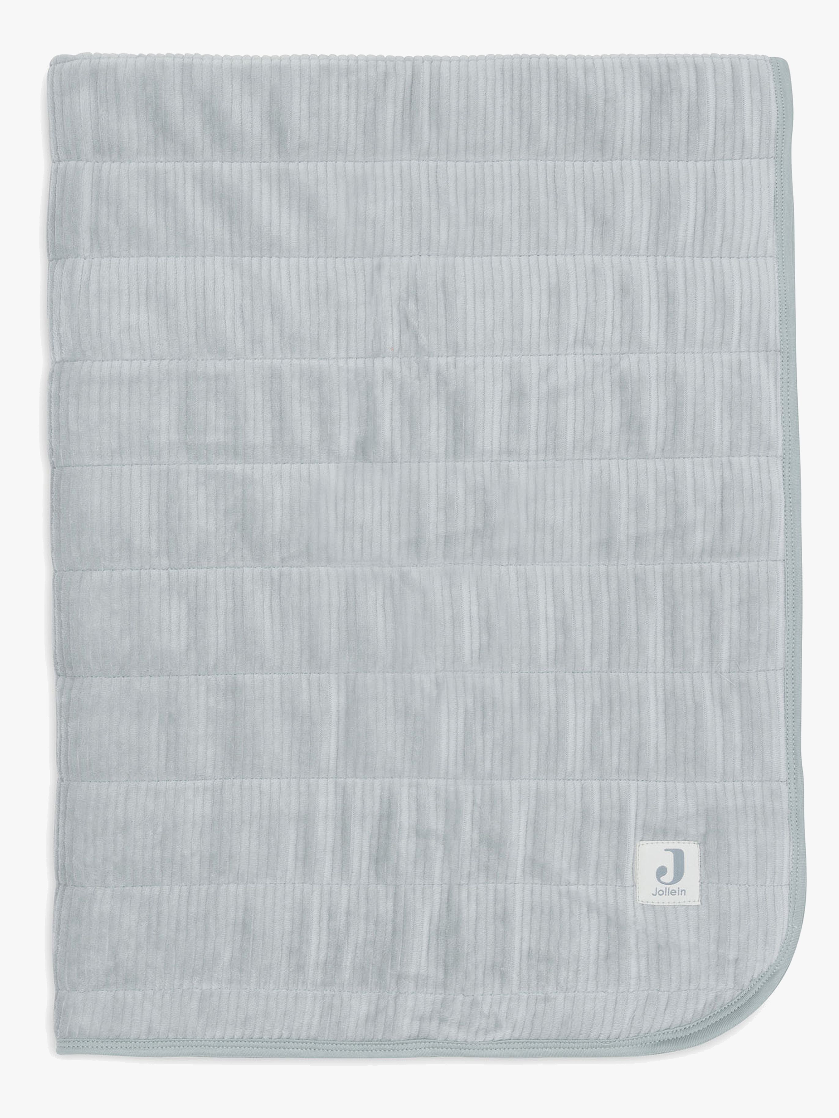 Jollein Filt 75x100 cm Velvet Rib, Sea Green