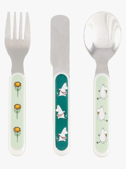 Mumin Äng Barnbestick, Grön