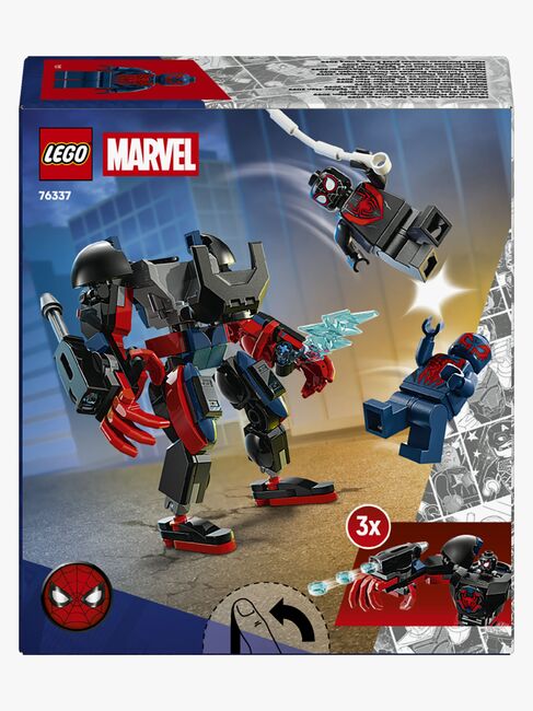 LEGO Super Heroes 76337 Miles Morales robot mot Spider-Man 2099