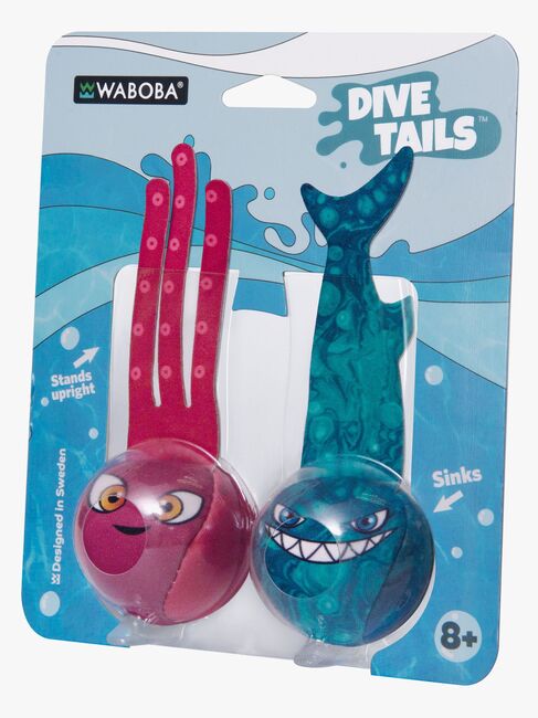 Waboba Dive Tails Dykleksak 2-Pack, Blandad